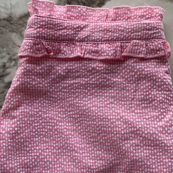 Pink and white ribbed skirt - Picture 5 of 5